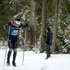 Irineu Esteve durant els 15 quilòmetres clàssics del Tour de Ski celebrats ahir.