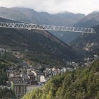 Zona en obres a la Massana.