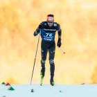 El fondista Irineu Esteve, en un moment de l’esprint clàssic del Tour de Ski.