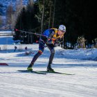 Irineu Esteve, al 20 km skiathlon del Tour.