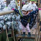 Els infants gaudint de les activitats de l'Estelàrium