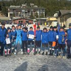 L’equip del club desplaçat a Pyrénées 2.000.