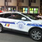 Un vehicle de la policia.