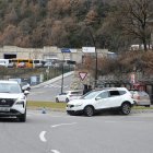 La policia en el lloc de l'accident