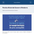 Imatge de la nova web del Govern