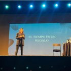 Tati Ballesteros durant la conferència