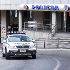 El despatx central de la policia.