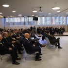 L’acte es va celebrar a la sala magna de la seu de la Justícia.