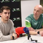 El conseller d'Esports del comú de Sant Julià de Lòria, Marc Ferré, i el director de LAUEsport, Òscar Balcells, durant la roda de premsa de presentació de la 8a Festa del Nòrdic