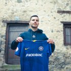 Manel Royo, un dels nous fitxatges de l’FC Andorra, ahir a Casa de la Vall.