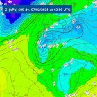 Avís groc per les nevades a partir d'aquest vespre