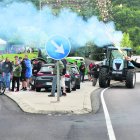 Una protesta agrària l’any passat.