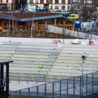 Obres al nou estadi de la FAF