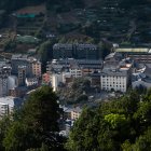 Edificis a Andorra la Vella.