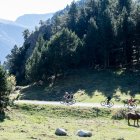 Ciclistes a la Massana