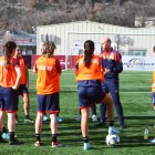 Entrenament de la selecció abans de marxar a Geòrgia.