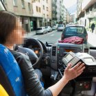 Una conductora d’autobús.