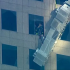 Treballadors rescatats d'un gratacel a Manhattan