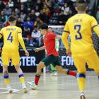 Un moment del partit