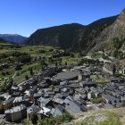 Vista aèria de Canillo.