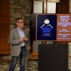 L’historiador Carlos Garcés, a les quartes Jornades de bruixeria.