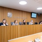 La presentació de la llei, ahir al Consell.