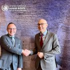 Xavier Espot amb Volker Türk, Alt Comissionat de Nacions Unides per als Drets Humans