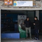 El conseller Jordi Cabanes visita la planta de filtració de la comella  Etap Comella