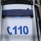 Un vehicle policial.