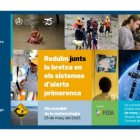 El cartell de l'esdeveniment 'Reduïm junts la bretxa en els sistemes d'alerta primerenca'.