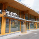 La façana de les noves instal·lacions del servei de circulació d'Encamp