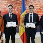 Entrega del distintiu als ‘coworkings’.