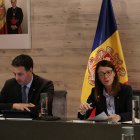 Els consellers d’Ordino durant la sessió.