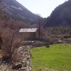 Les bordes de Ràmio, a la vall del Madriu.