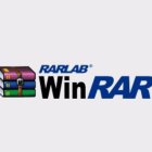 El logotip de WinRAR.