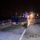 Vehicle accidentat a Canillo.