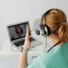 Una visita mèdica amb videotrucada.