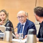 Montoro durant la intervenció.