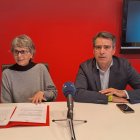 Moment de la roda de premsa.