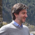 El síndic general, Carles Ensenyat, durant la Diada de Sant Romà de les Bons.