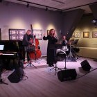 Un moment del concert de Xavier Monge Trio & Carme Canela.