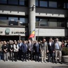 Minut de silenci per la defunció de Sa Santedat el Papa Francesc