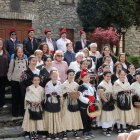 Els cantaires de la coral Rocafort presents en les caramelles 2025