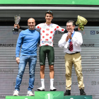 Regada, amb el mallot de la muntanya.