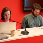 Pujol i De Melo en la roda de premsa.