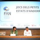 Alfonso Maltrana, Maria Suárez, Joan Clotet i Natàlia Meca en la presentació d'aquest matí