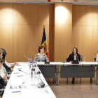 Un moment de la sessió del consell de joves d'Andorra la Vella