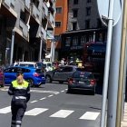 Cua formada per l’accident.