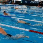 Un instant de la competició.