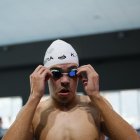 Kevin Teixieira durant la final dels 800 metres lliures